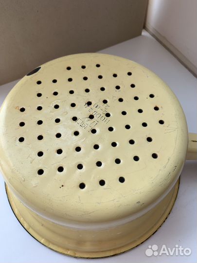 Дуршлаг эмалированный СССР