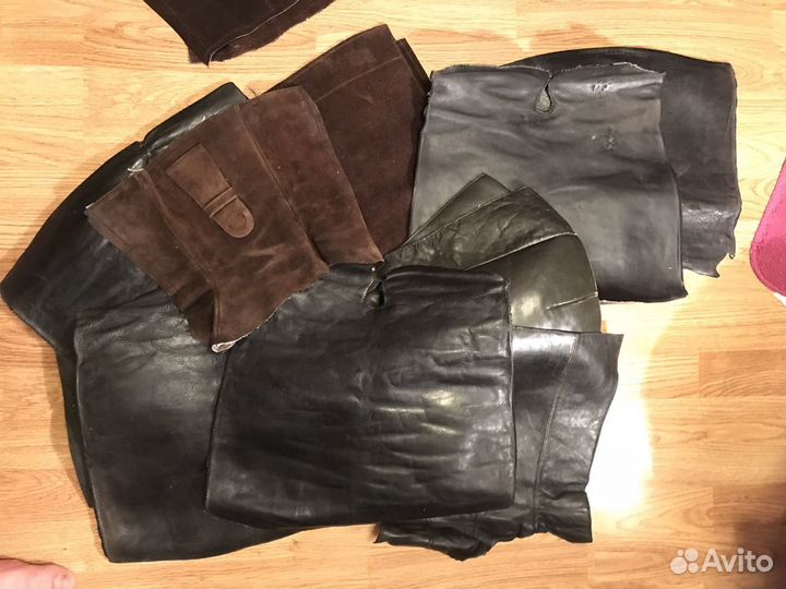 Лоскуты натуральной кожи