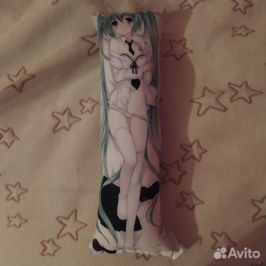 Дакимакура Хатсуне Мику 40х12 см