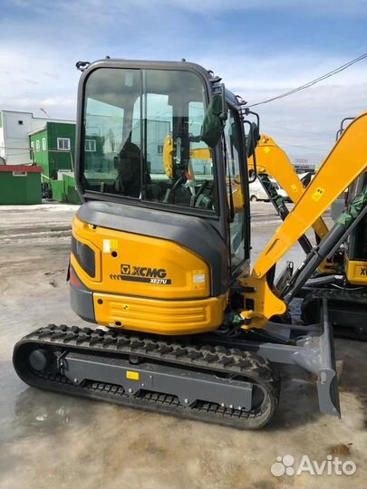 Мини-экскаватор XCMG XE27U, 2023