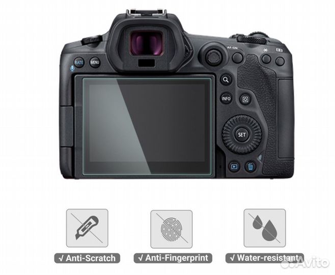 Защитное стекло для Canon EOS R R3 R5