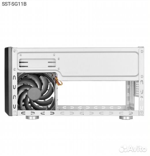 Корпус SilverStone SG11B Cube Case Без бп чёрный