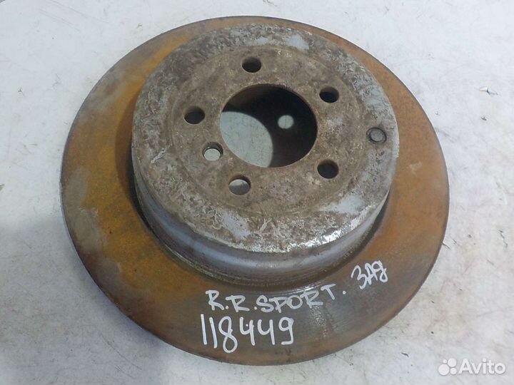 Диск тормозной задний Range Rover Vogue