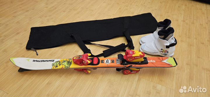 Горные лыжи детские 90 см