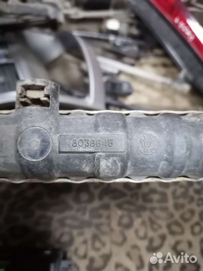 Радиатор охлаждения Opel Corsa b, tigra a