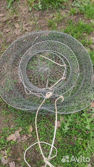 Садок рыболовный металлический