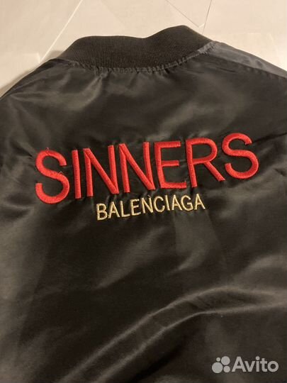 Бомбер balenciaga sinners оригинал