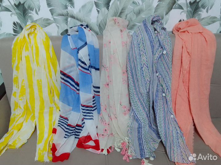 Шарфы платки палантины б/у