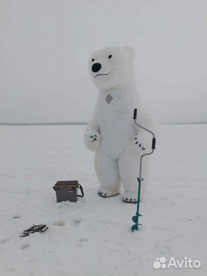 Белый мишка поздравление