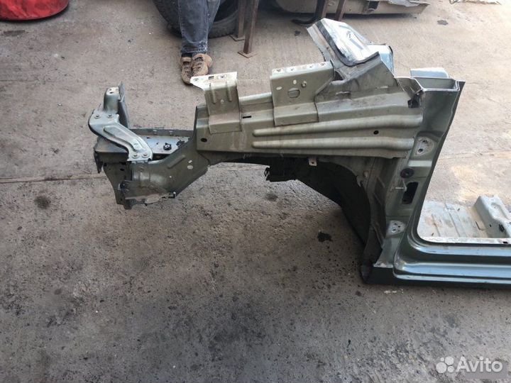 Лонжерон четверть с порогом передний левый Citroen