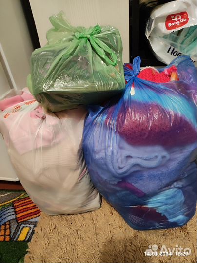 Детские вещи пакетом для девочки