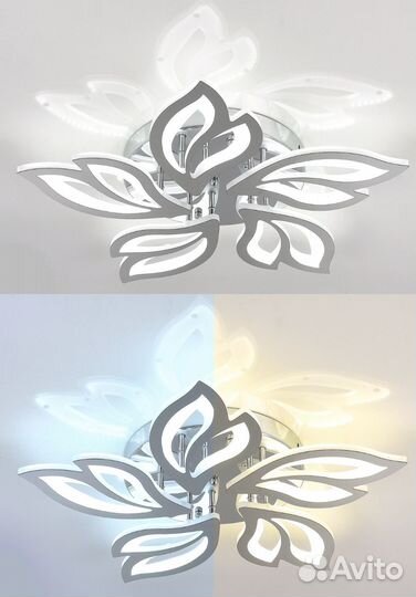 Люстра потолочная светодиодная новая