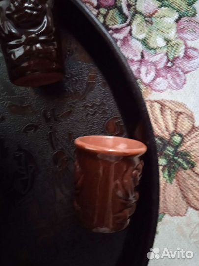 Графин и стопки времен СССР