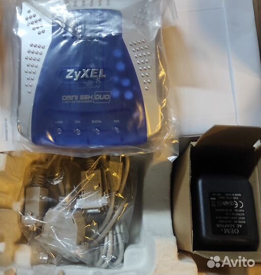Факсы Panasonic, модемы Zyxel