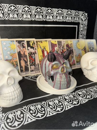 Свечи ручной работы в готическом стиле