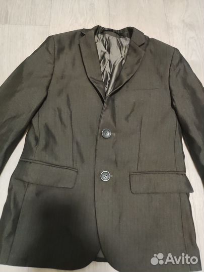 Пиджак школьный для мальчика 134