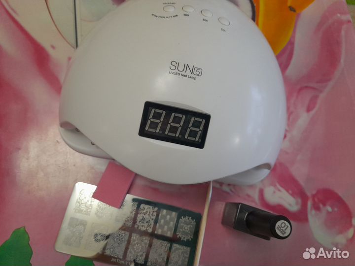 Уф лампа для ногтей
