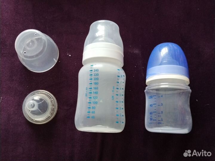 Бутылочки и соски-пустышки