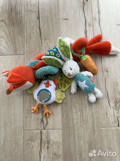 Развивающая игрушка-спираль Лисичка Люся