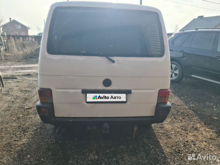 Volkswagen Transporter 2.4 МТ, 1991, 283 000 км