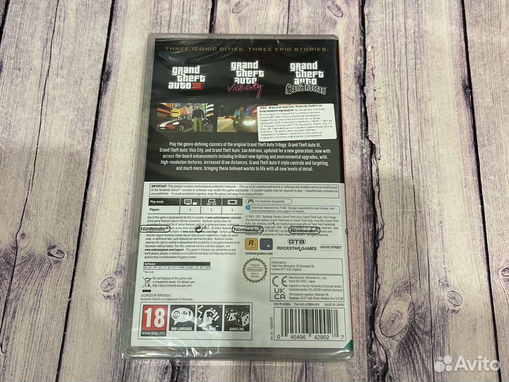 Gta trilogy nintendo switch
