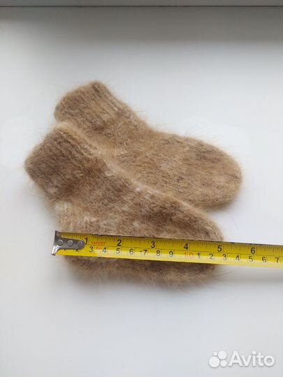 Носки детские из собачьей шерсти