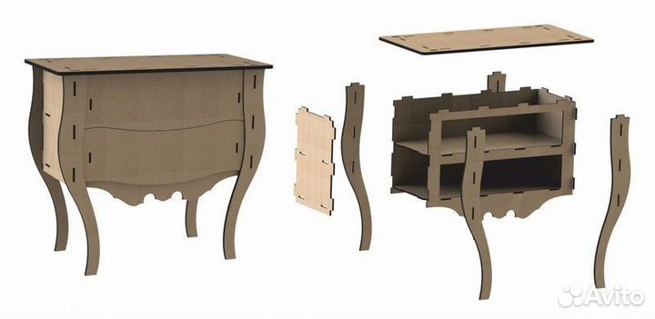 Параметрическая мебель для чпу