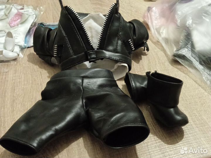 Кожаный костюм для Паолы