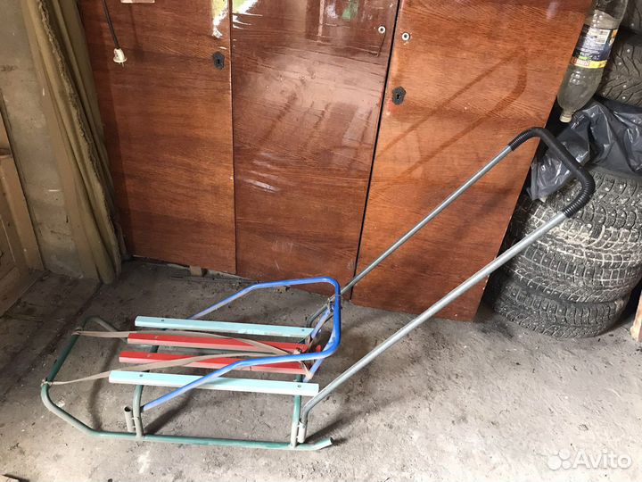 Детские зимние санки