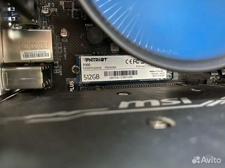 Игровой пк i5-9400F/16/512ssd/rtx2060 s