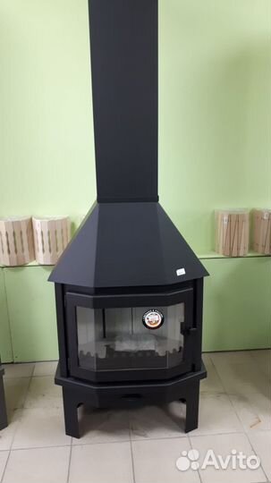 Камин Мюнхен Пристенно-угловой чёрный