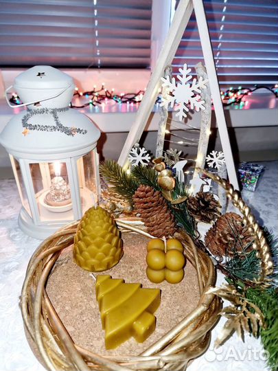 Новогодние свечи