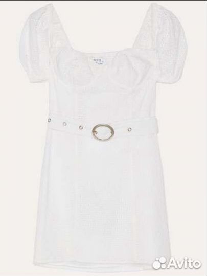 Платье хлопок Bershka xs-s