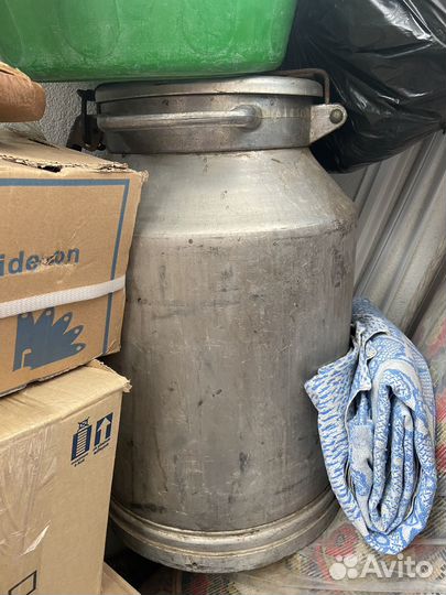 Фляга алюминиевая бу 40л