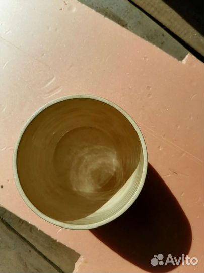 Горшок керамический бочонок СССР
