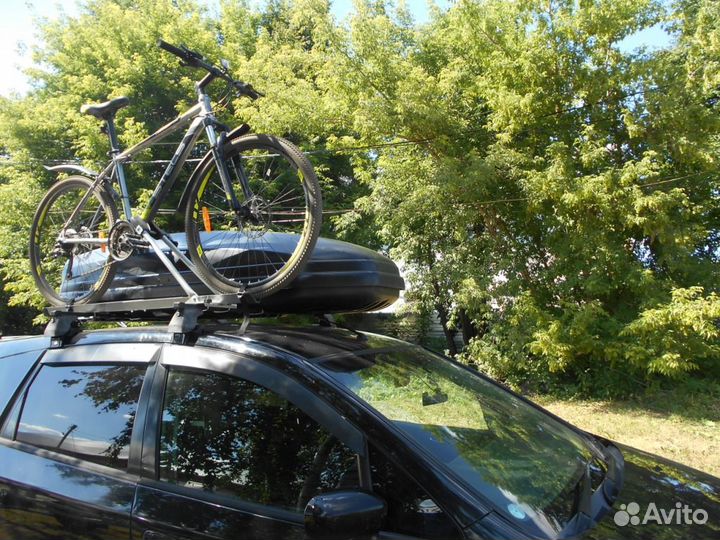 Крепление на крышу для перевозки велосипедов LUX