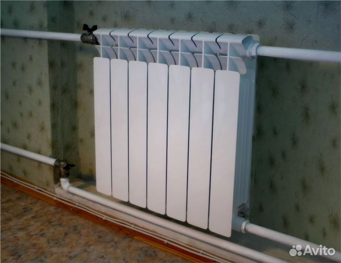 Установка радиаторов