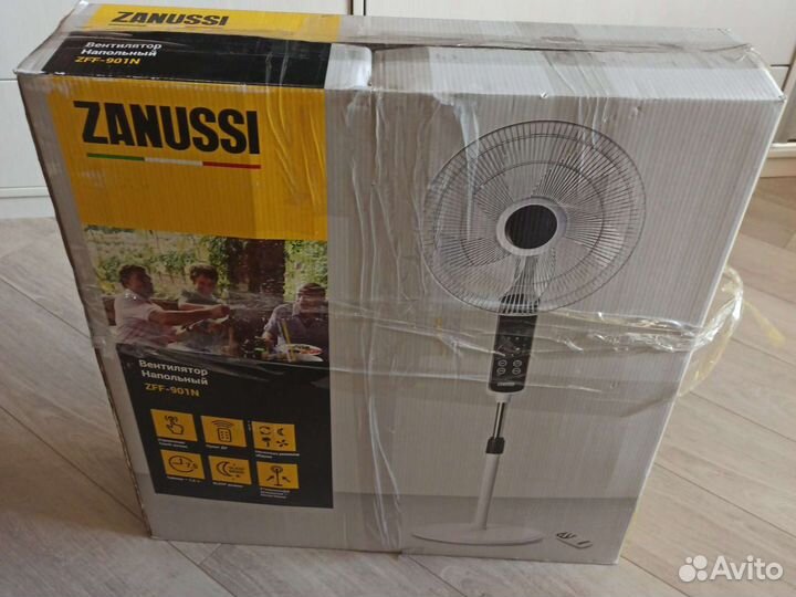 Вентилятор напольный zanussi
