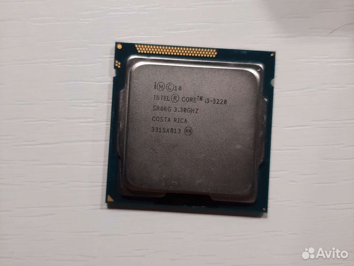 Процессор i3 3220 3,3 ghz