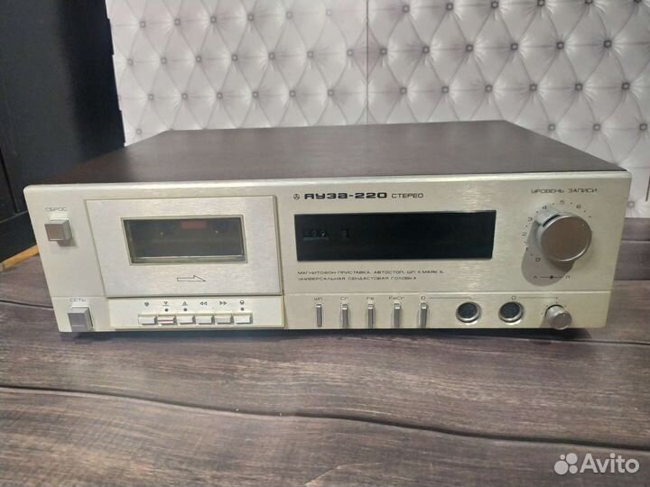 Дека кассетная Яуза 220 магнитофон