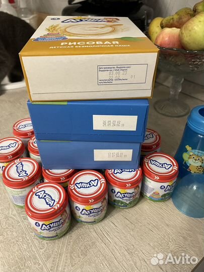 Детское питание агуша