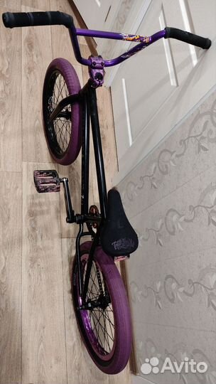 Custom Bmx Federal Черно фиолетовый