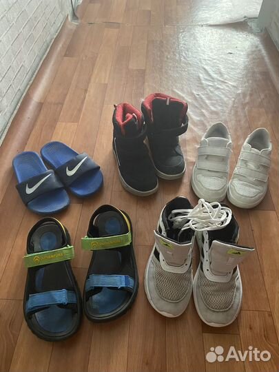 Детская обувь пакетом