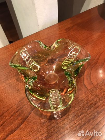 Вазочка Чехия винтаж СССР