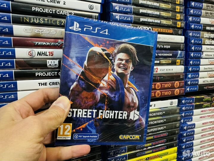 Street fighter 6 ps4 диск новый