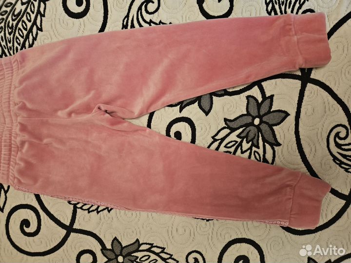 Велюровые штаны для девочки