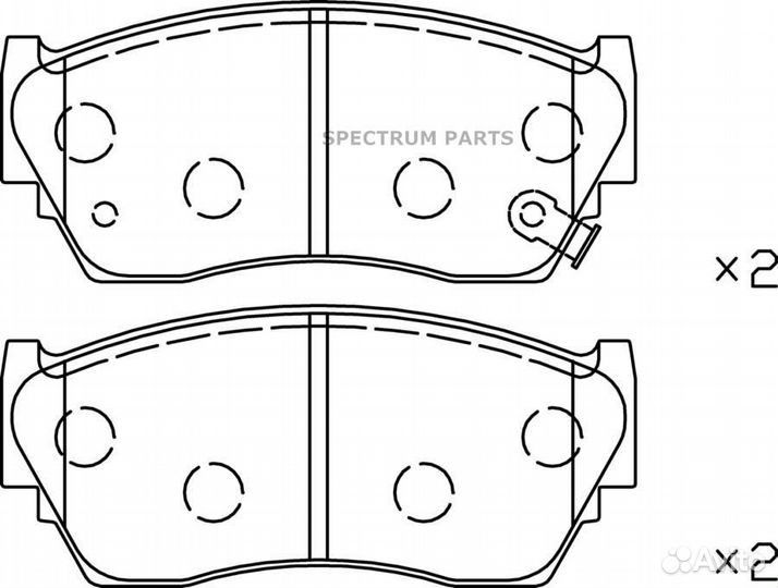 Тормозные колодки FBL AFP FBL AFP393S