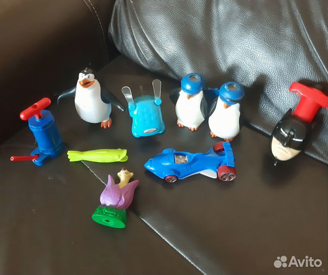 Игрушки из Макдональдса, пакетом,цена за все