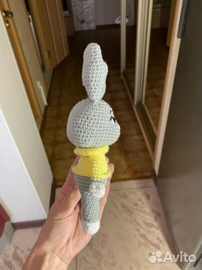 Вязанные зайчики