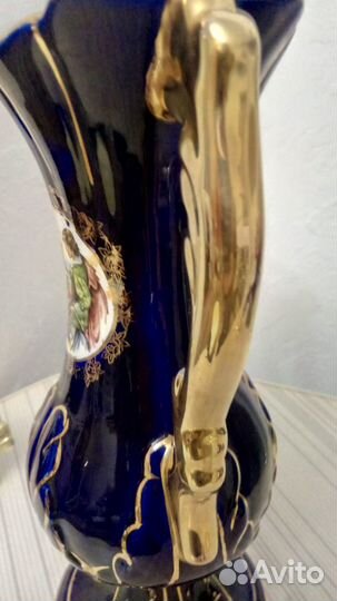 Ваза, фарфор, Мексика, винтаж